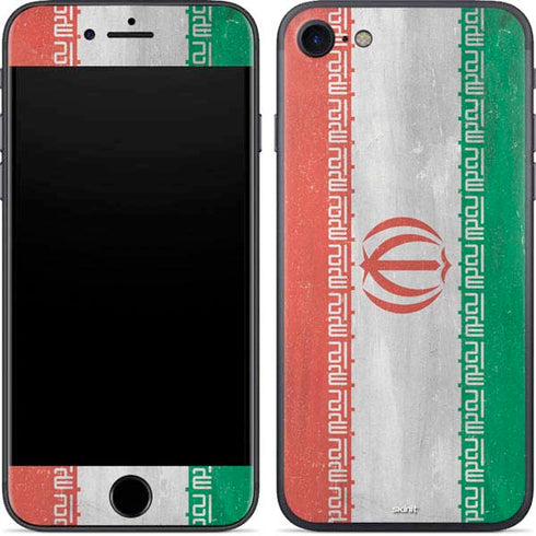 Iran Flag Distressed iPhone 7 Skin
