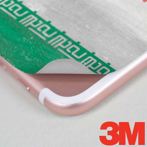 Iran Flag Distressed iPhone 7 Skin