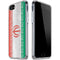Iran Flag Distressed iPhone SE (2nd & 3rd Gen) Clear Case