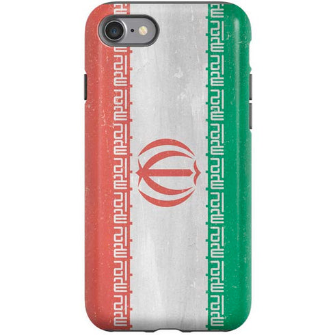 Iran Flag Distressed iPhone SE (2nd & 3rd Gen) Pro Case