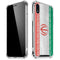 Iran Flag Distressed iPhone XR Clear Case