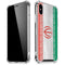 Iran Flag Distressed iPhone XS Max Clear Case