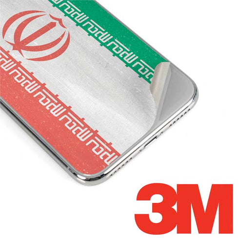 Iran Flag Distressed iPhone XS Max Skin