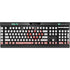 Iran Flag Distressed K95 RGB PLATINUM Mechanical Gaming Keyboard Skin