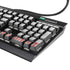 Iran Flag Distressed K95 RGB PLATINUM Mechanical Gaming Keyboard Skin