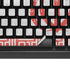 Iran Flag Distressed K95 RGB PLATINUM Mechanical Gaming Keyboard Skin