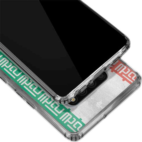 Iran Flag Distressed LG Stylo 6 Clear Case