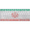 Iran Flag Distressed Magic Keyboard Skin
