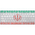 Iran Flag Distressed Magic Keyboard Skin
