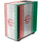 Iran Flag Distressed NZXT H510 Compact ATX Mid-Tower Case Skin