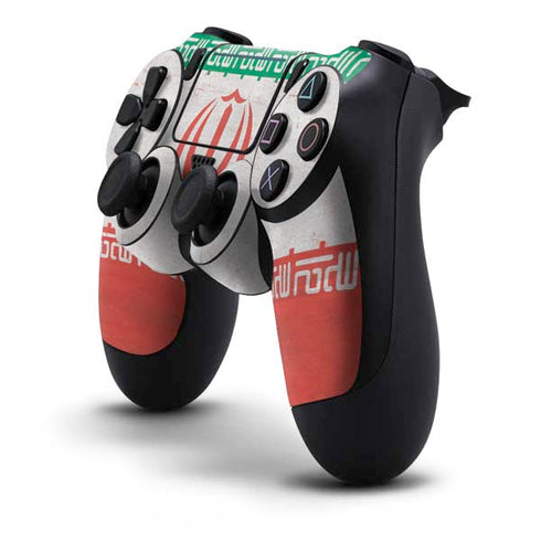 Iran Flag Distressed PS4 Pro/Slim Controller Skin