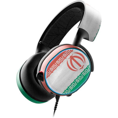 Iran Flag Distressed SteelSeries Arctis 3 Skin