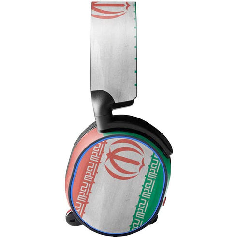 Iran Flag Distressed SteelSeries Arctis 3 Skin