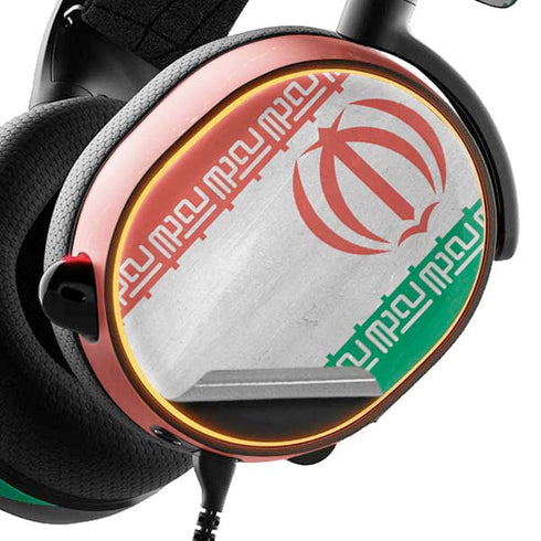 Iran Flag Distressed SteelSeries Arctis 3 Skin