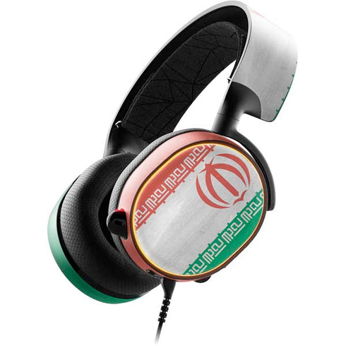 Iran Flag Distressed SteelSeries Arctis 5 Skin