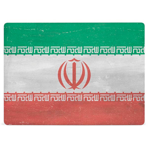 Iran Flag Distressed Surface Laptop 3 13.5in Skin