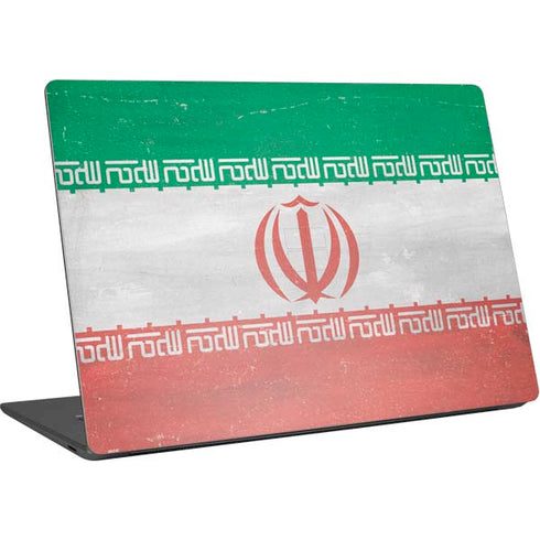 Iran Flag Distressed Surface Laptop 4 15in Skin