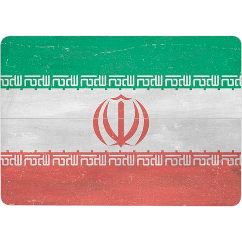 Iran Flag Distressed Surface Laptop Studio Skin