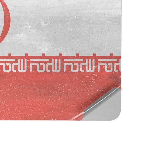 Iran Flag Distressed Surface Laptop Studio Skin