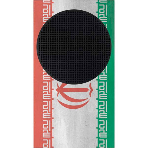 Iran Flag Distressed Xbox Series S Bundle Skin