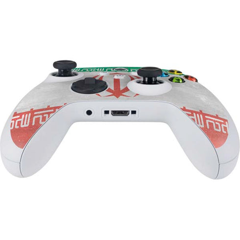 Iran Flag Distressed Xbox Series S Controller Skin