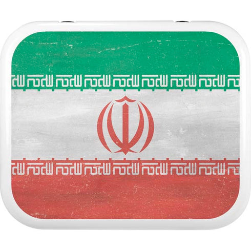 Iran Flag Distressed YETI Roadie 24 Hard Cooler Skin