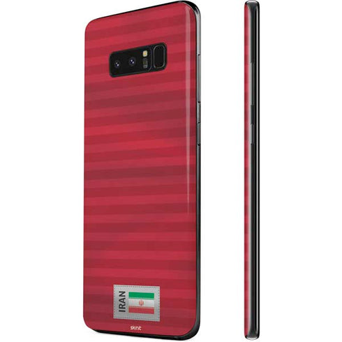 Iran Soccer Flag Galaxy Note 8 Skin