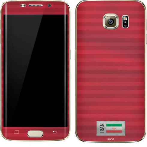 Iran Soccer Flag Galaxy S7 Edge Skin
