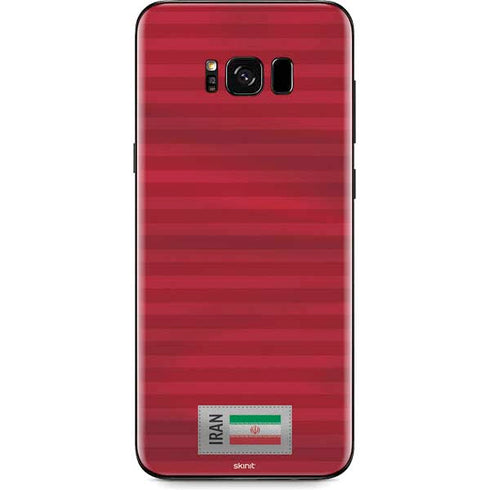 Iran Soccer Flag Galaxy S8 Plus Skin