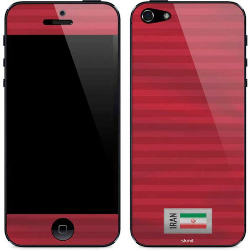 Iran Soccer Flag iPhone 5/5s/5SE Skin