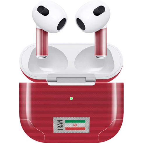 Iran Soccer Flag Apple AirPods (3rd Gen 2021) Skin