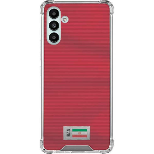 Iran Soccer Flag Galaxy A13 5G Clear Case