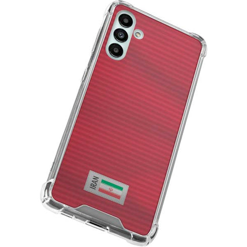 Iran Soccer Flag Galaxy A13 5G Clear Case