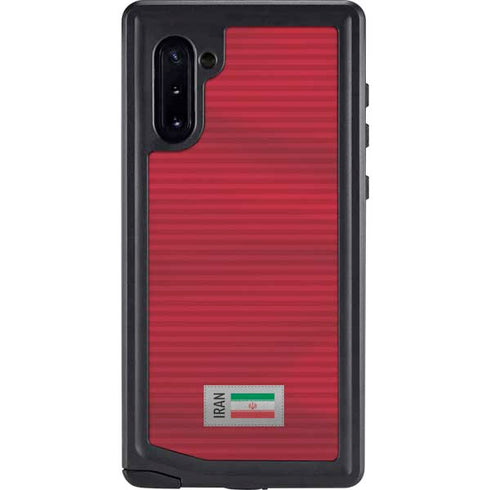 Iran Soccer Flag Galaxy Note 10 Waterproof Case