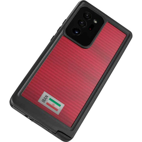 Iran Soccer Flag Galaxy Note20 Ultra 5G Waterproof Case