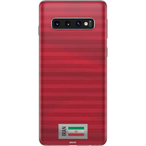 Iran Soccer Flag Galaxy S10 Skin