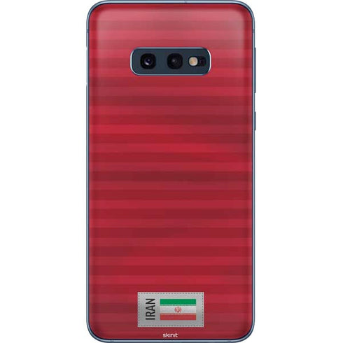 Iran Soccer Flag Galaxy S10e Skin