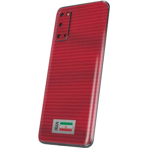 Iran Soccer Flag Galaxy S20 Skin