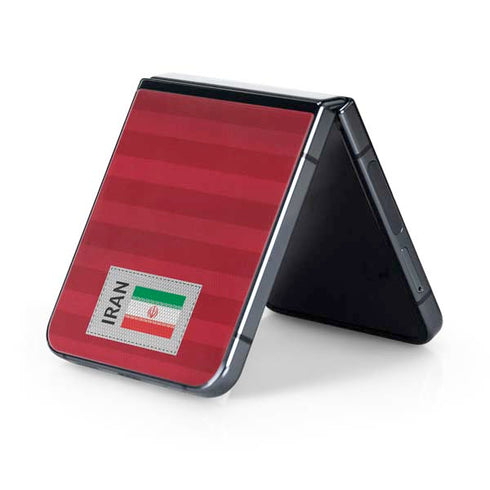 Iran Soccer Flag Galaxy Z Flip5 5G Skin