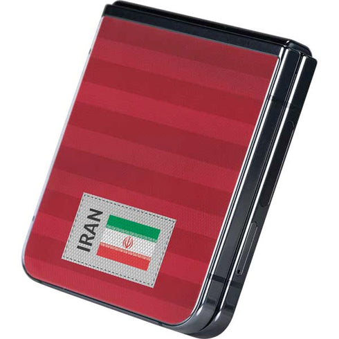 Iran Soccer Flag Galaxy Z Flip5 5G Skin