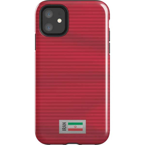 Iran Soccer Flag iPhone 11 Impact Case