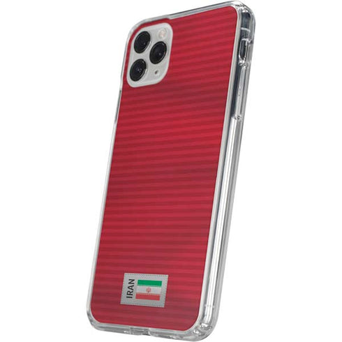 Iran Soccer Flag iPhone 11 Pro Clear Case