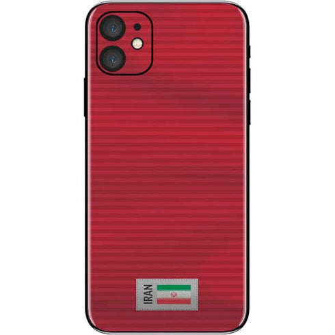 Iran Soccer Flag iPhone 11 Skin