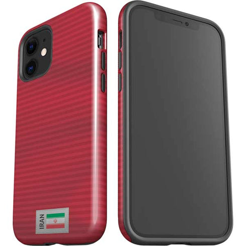 Iran Soccer Flag iPhone 12 Mini Impact Case
