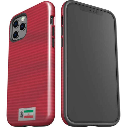 Iran Soccer Flag iPhone 12 Pro Impact Case