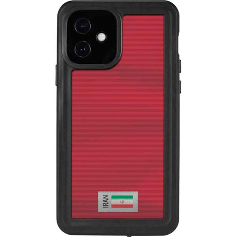 Iran Soccer Flag iPhone 12 Waterproof Case