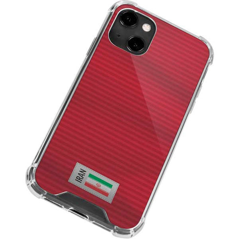 Iran Soccer Flag iPhone 13 Clear Case