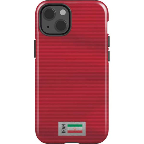 Iran Soccer Flag iPhone 15 Impact Case