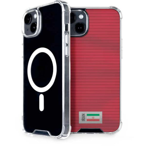 Iran Soccer Flag iPhone 15 Plus MagSafe Case