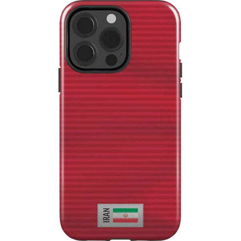 Iran Soccer Flag iPhone 14 Pro Impact Case
